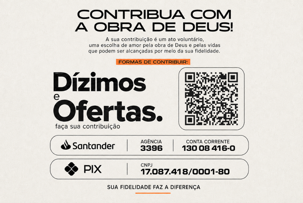 DÍZIMOS E OFERTAS
